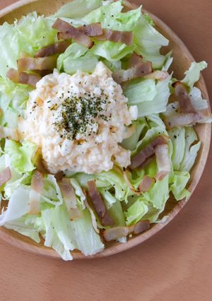 たっぷりタルタルのサラダ-レシピのメイン写真