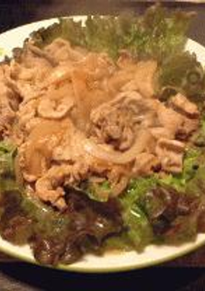 簡単豚の生姜焼き-レシピのメイン写真