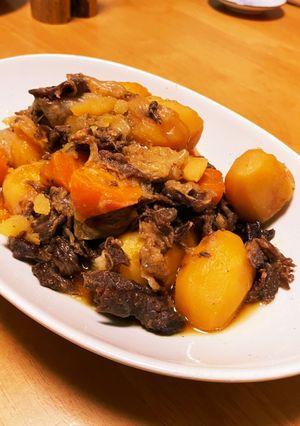 圧力鍋でほったらかし肉じゃが-レシピのメイン写真