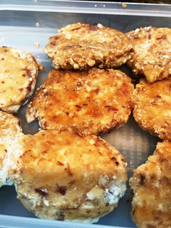 豆腐はんぺんお焼きの醤油グルトソース-レシピのメイン写真