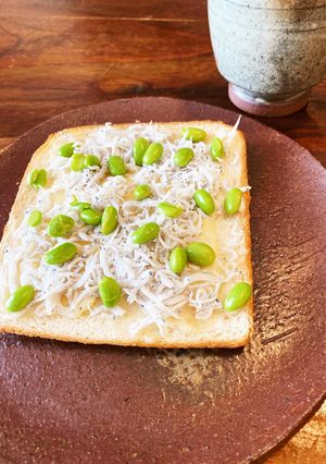簡単！しらすと枝豆のマヨチーズトースト☆-レシピのメイン写真