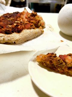 簡単!全粒粉でサバカレーピザ♪-レシピのメイン写真