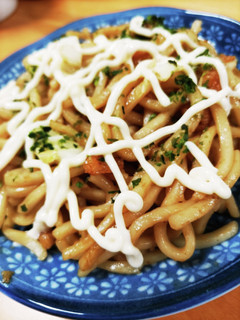 #マンネリ解消 お好み焼きうどん-レシピのメイン写真