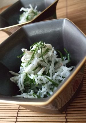 ◆◆しらすと大葉のスピード小鉢◆◆-レシピのメイン写真