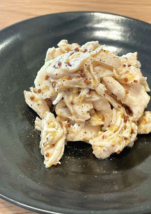 ささみの粒マスタード和え-レシピのメイン写真
