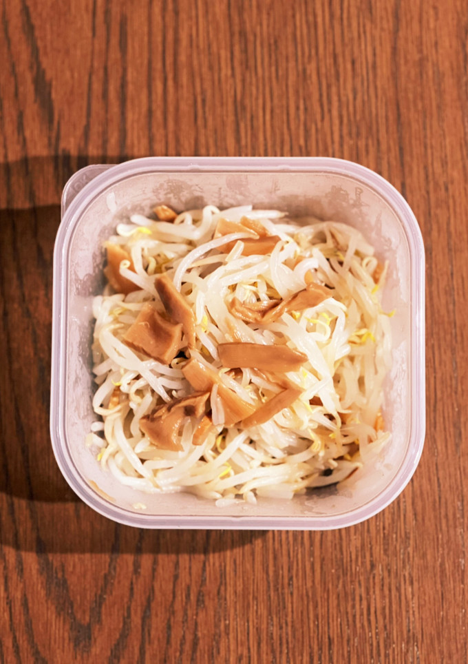 作り置きにも☆もやしとメンマのラー油和え-レシピのメイン写真