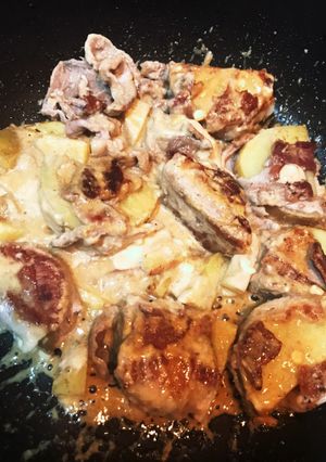 #発酵食品＃豚こまジャガイモ酒粕グルト-レシピのメイン写真