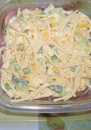 レンチンだから簡単・パスタサラダ。-レシピのメイン写真