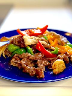 牛肉と野菜、きのこのオイスターソース炒め-レシピのメイン写真