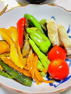 私の野菜の焼き浸し-レシピのメイン写真