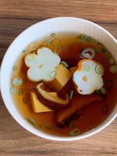 豆腐と花麩のすまし汁-レシピのメイン写真
