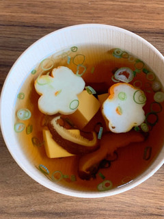 豆腐と花麩のすまし汁-レシピのメイン写真
