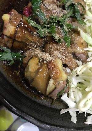 梅大葉チーズ 豚バラ茄子巻きの甘辛たれ-レシピのメイン写真