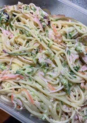 勝子おばちゃんのスパサラ!-レシピのメイン写真