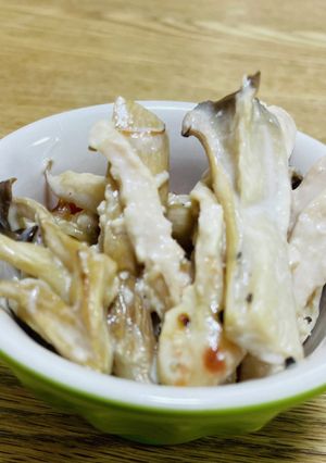 キノコとチキンの簡単サラダ-レシピのメイン写真