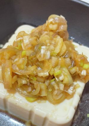 香味ダレ豆腐(*´艸`)めっちゃ簡単♪-レシピのメイン写真