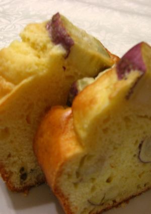 ﾎｯﾄｹｰｷﾐｯｸｽ簡単さつまいもケーキ-レシピのメイン写真