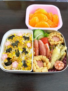 ふりかけ弁当☆幼稚園用☆2歳-レシピのメイン写真
