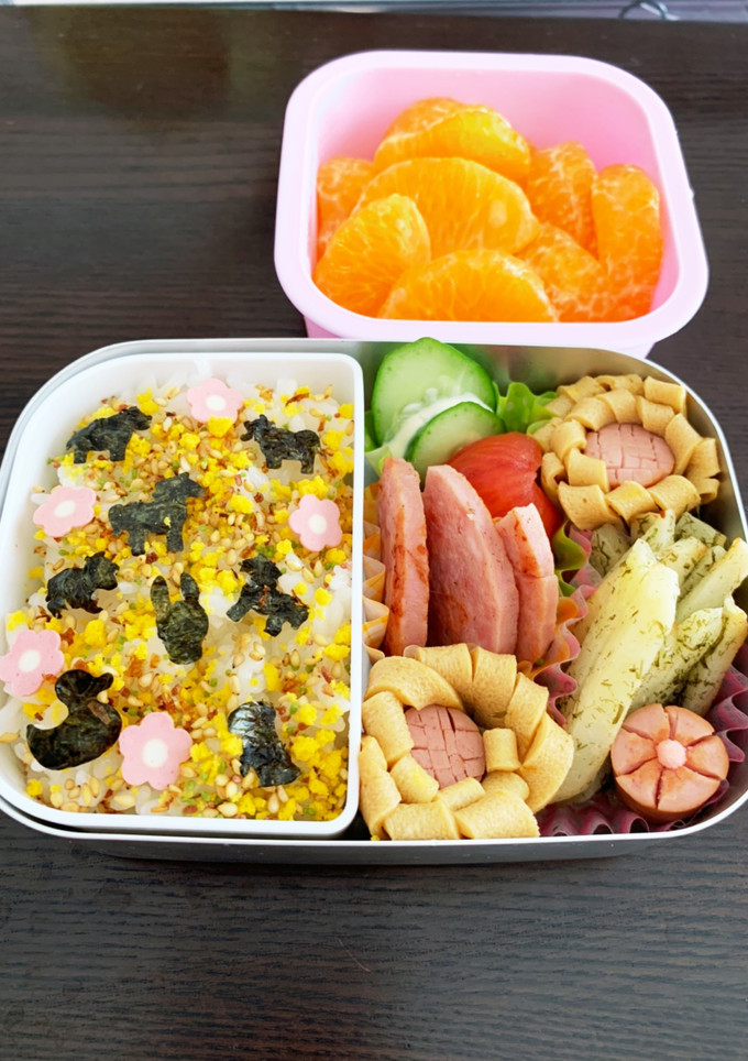 ふりかけ弁当☆幼稚園用☆2歳-レシピのメイン写真