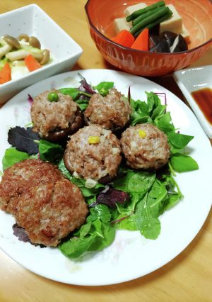 #マンネリ解消　椎茸焼売＆焼売バーグ-レシピのメイン写真