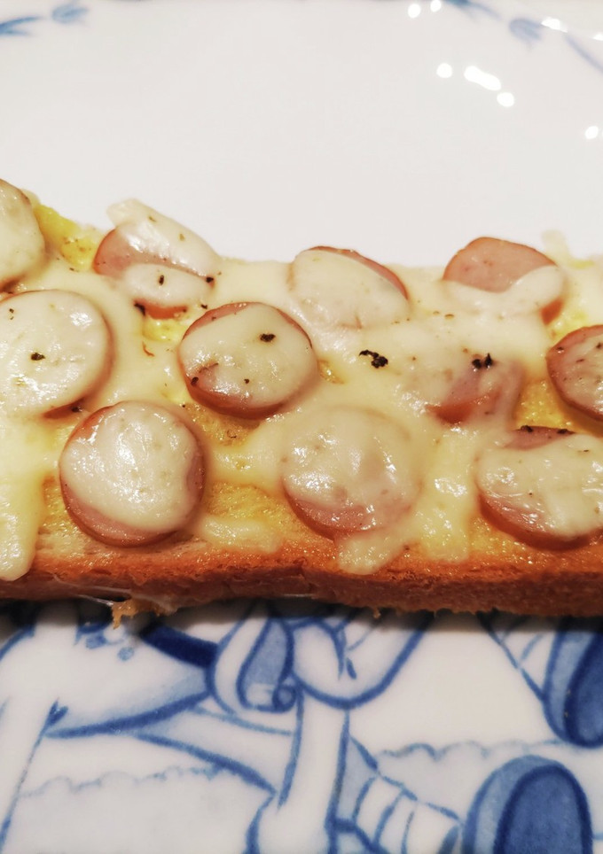 子ども向けソーセージのマヨチートースト-レシピのメイン写真