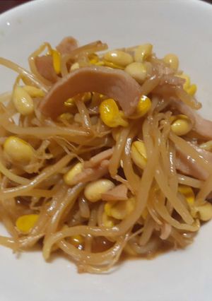 豆もやしの炒め煮-レシピのメイン写真
