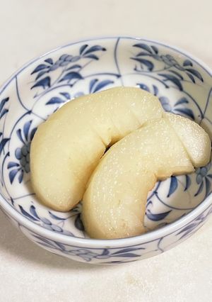 和梨の糠漬け-レシピのメイン写真