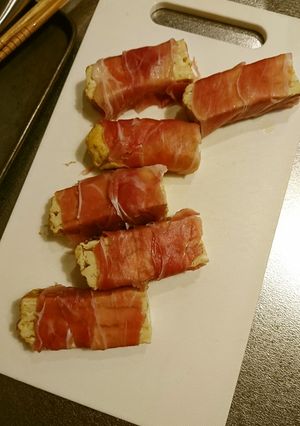卵焼き生ハム巻き-レシピのメイン写真