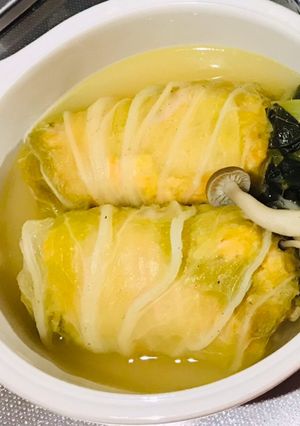 サーモンのロール白菜-レシピのメイン写真