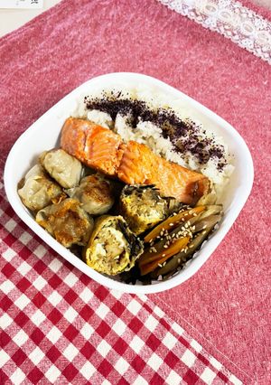 20220911夫さんのお弁当-レシピのメイン写真