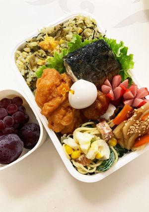 息子の塾弁2022.09.11-レシピのメイン写真