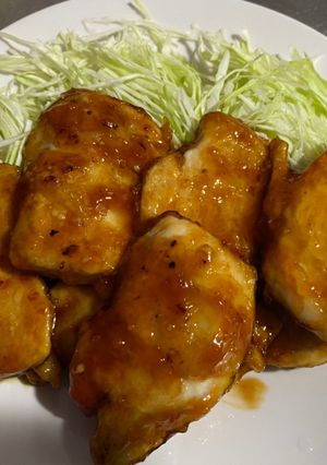 鶏胸肉でしっとり照り焼きチキン！-レシピのメイン写真