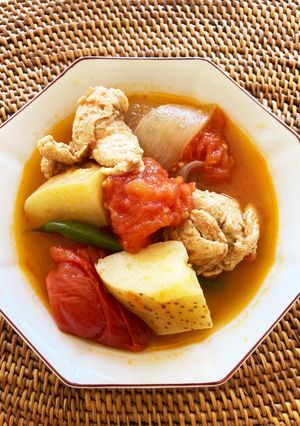 中華風トマト入り肉じゃが-レシピのメイン写真