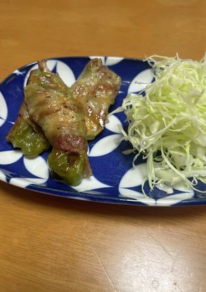 ピーマンの豚肉巻き☆簡単！おいしい！-レシピのメイン写真