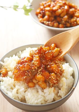 最強ご飯のお供！ヤンニョム大豆-レシピのメイン写真
