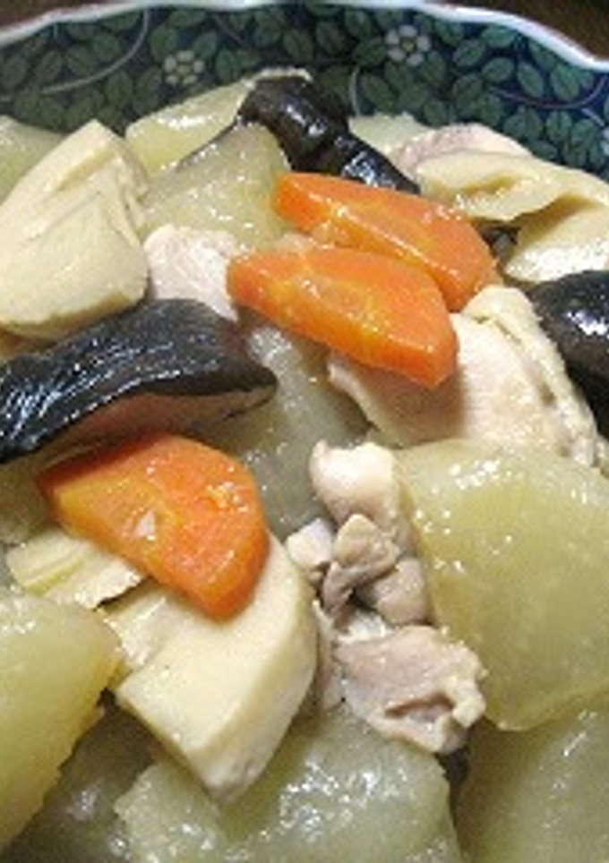 大根と竹の子の煮物-レシピのメイン写真
