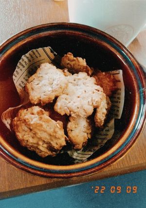 オートミール&全粒粉クッキー【覚書】-レシピのメイン写真