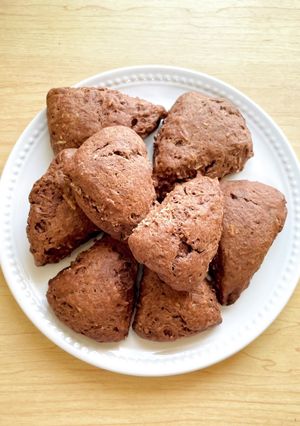ココナッツたっぷり!チョコスコーン-レシピのメイン写真