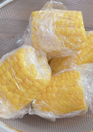 蒸しトウモロコシ【圧力鍋】-レシピのメイン写真
