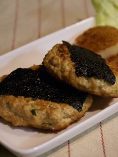 つくねの磯辺焼き-レシピのメイン写真