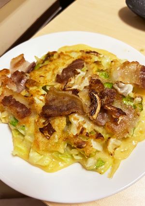 小麦粉消費したいだけやさかいお好み焼き-レシピのメイン写真