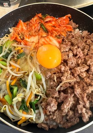 めちゃくちゃ簡単に作れるビビンバ-レシピのメイン写真