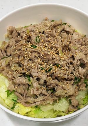 ♡簡単！ネギ塩豚丼♡-レシピのメイン写真