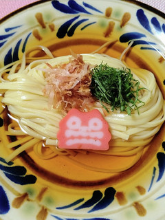 沖縄そばの麺を使ったかちゅー昆布水-レシピのメイン写真