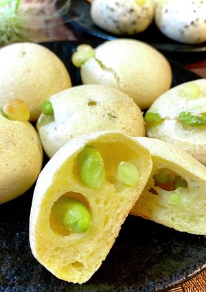 ポンデケージョ　枝豆チーズ　簡単捏ねなし-レシピのメイン写真