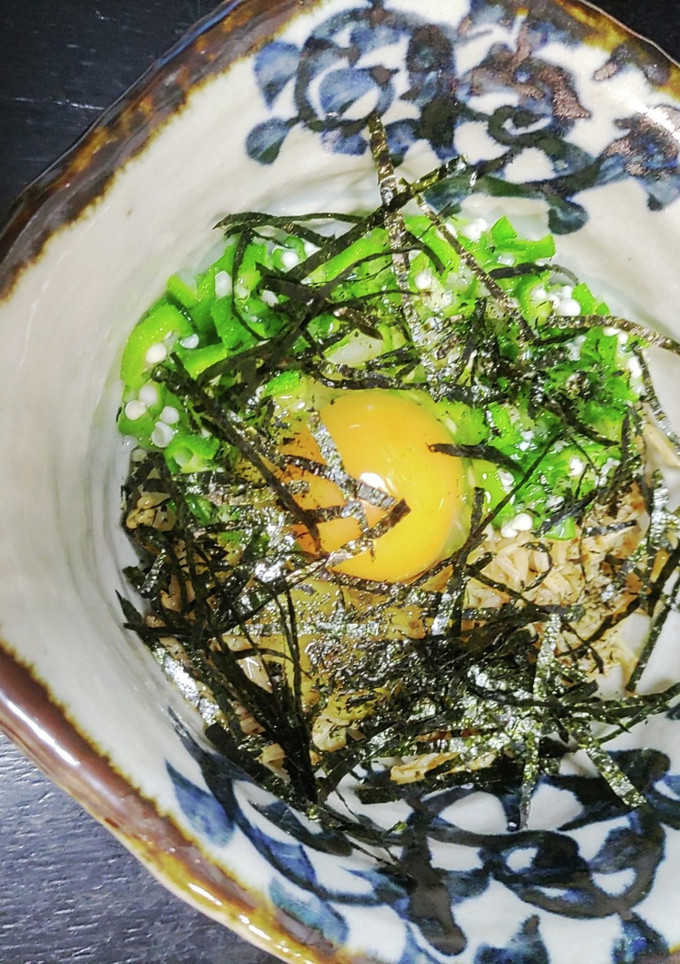 【簡単】月見ねばねば丼-レシピのメイン写真