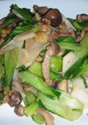 青梗菜とかぶの炒め物-レシピのメイン写真