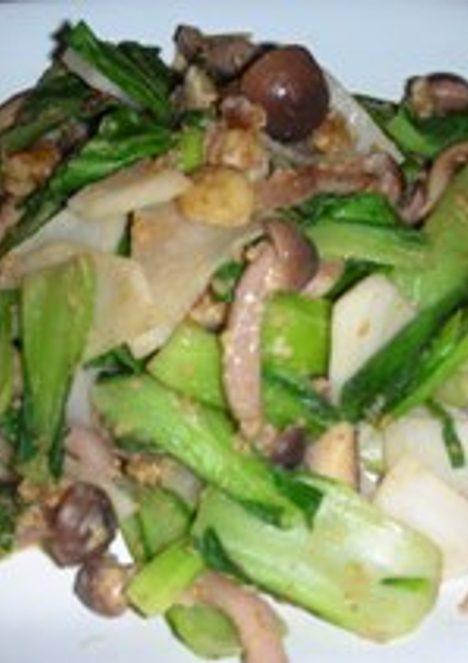 青梗菜とかぶの炒め物-レシピのメイン写真