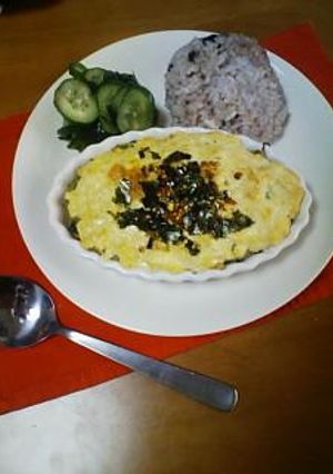 ほわほわお豆腐ホワイトソースでグラタン♪-レシピのメイン写真