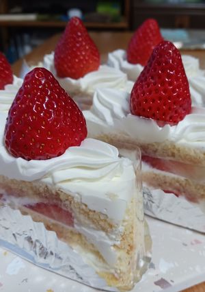 シートで作る苺ショートケーキ♡-レシピのメイン写真